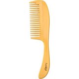 Hakiki Doğal Saplı Şimşir Tarak 22 cm – Ultra Pürüzsüz Yüzey - Ahşap