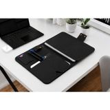 Hakiki Eskitme Deri MacBook Portföy Kılıfı - 13-17 inç Uyumlu Lüks Laptop Çantası 15"
