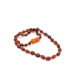 HAKİKİ SERTİFİKALI KEHRİBAR BEBEK DİŞ KOLYESİ 4 GR. 004