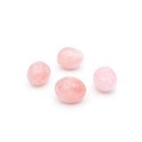 Hakiki Tamburlu Doğal Pembe Kuvars Kaya Parçası 003