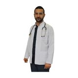 Hakim Yaka Erkek Kısa Boy - Uzun Kol Doktor Önlüğü Öğretmen Önlük