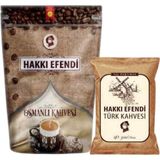 Hakkı Efendi Dibek Kahve 200 Gr+Türk Kahve 100 gr - 300 gr - Cafe Crema