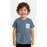 HAKNUR Erkek Çocuk %100 Pamuk 2 İplik Örme T-shirt 1-4 Yaş