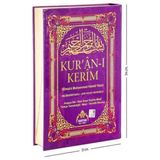 Haktan Yayın Dağıtım Haktan Kuranı Kerim ve Satır Arası Kelime Kelime Türkçe Okunuşlu Elmalılı Hamdi Yazır - Cami Boy 5 Özellikli