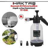 Haktaş 2lt Ilaçlama, Oto Köpük Pompası Çift Başlık - 1