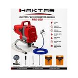 Haktaş Elektrikli Boya Püskürtme Makinesi 1010 Watt 220 Bar Havasız Kullanım Için Uygun