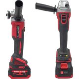 Haktaş HKT1015 Yeni Nesil Kırmızı 7li Şarjlı Vidalama Matkap Seti 21V 3AH (Kırıcı Delici, Somun Sıkma, Vidalama, Dal Budama Makası, Dekupaj, Avuç Taşlama, Dal Testeresi)
