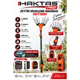 haktaş Zeytin silkeleme makinesi şarjlı