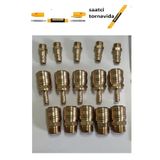 HAKTOR Kompresör Hava Uçları 1/2 Erkek ve Hava Jakı 8 mm Gövde Kompresörler Için Kompresör Takım Uçları