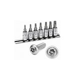 HAKTOR Retta 1/4 5 Köşe Torx Lokma Takımı Lokmalı Delikli Torx Takımı 7 Parça