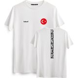 Hakuof Atletizm Türkiye Tişört - XL - Beyaz