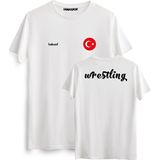 Hakuof Güreş Türkiye Tişört - XS - Beyaz