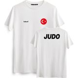 Hakuof Judo Türkiye Tişört - S - Beyaz