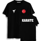 Hakuof Karate Türkiye Tişört - XL - Siyah