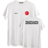 Hakuof Kickboks Türkiye Tişört - XS - Beyaz