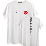Hakuof Muaythai Türkiye Tişört - XS - Beyaz