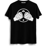 Hakuof Siyah Boks Tişört Erkekler İçin Nefes Alabilir Kumaş ve Şık Tasarım - XL