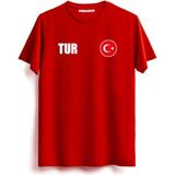 Hakuof Türkiye Tişört - Kırmızı