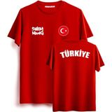 Hakuof Türkiye Yüzme Swimming Tişört - Kırmızı