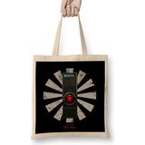 Hal 9000 Retro Japanese 2001 A Space Odyssey Bez Çanta Uzun Saplı - Açık Bej - 40 X 40