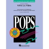 Hal Leonard Coldplay: Viva La Vida (Yaylı Çalgılar Dörtlüsü Için Pop): Yaylı Çalgılar Dörtlüsü: Skor ve