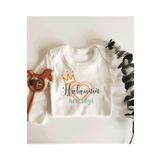 Halasının Her Şeyi Uzun Kol Çıtçıtlı Organik Bebek Body 419-LMNN