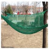 Halat Köprüsü, Çift Katmanlı Tırmanma Kargo Ağı - 5 mm Kalınlık, 5 cm Mesh, Ağaç Ev Aksesuarları için Yeşil Oyun Alanı Güvenlik Ağı, Dayanıklı Kargo Halat Ağı (3x3m)