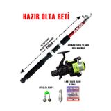 Halbart Alastor Yetişkinler Için Tam Takım Kaliteli Olta Takımı Seti 5000Lik Makina 210 Kamış Boyu
