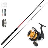 Halbart Shimano Fx 4000 Fc Bauer Spinex 270 cm 10-40GR Spin Olta Seti