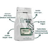 Haldia Coffee Special Filtre Kahve Blend 250GR. | Orta- Koyu Kavrum | Yoğun Gövde, Yoğun Tat - Sifon (Syphon) - 250 gr