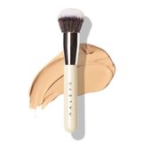 HALEYS Parlak Kabuki Fırça, Yumuşak, İz Bırakmaz, Mükemmel Karışım, Cilalayıcı, Bulanıklık, Pürüzsüzleştirme, Kontrol, Hassas, Cilt Bakımı, Pudra, Vegan, Hayvanlar için Uygun, Sürdürülebilir Ahşap