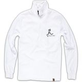 Half Zipper Polar White - XL - Beyaz