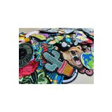HALFART Karışık Desenli 50'li Ütü ile Yapışan Yama Arma Patch Seti