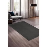 Halı Cool Antrasit Sahra Kaymaz Yıkanabilir Saçaksız Yolluk Kilim Salon Halısı Modelleri