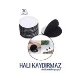 Halı Kaydırmaz Cırt Pedler 30 Adet - Çok Renkli - Tek Ebat