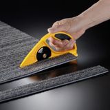 Halı Kesim Bıçağı 45mm Yuvarlak Çelik Bıçaklı Myfloor Rende Model