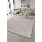 Halı sepeti Enti Piana 1104 Bej Halı Kilim Kaymaz Taban Yıkanabilir Salon Mutfak Kesme Yolluk Diğer