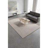 Halı sepeti Enti Piana 1108 Bej Halı Kilim Kaymaz Taban Yıkanabilir Salon Mutfak Kesme Yolluk Diğer