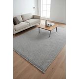 Halı sepeti Enti Piana 1109 Gri Halı Kilim Kaymaz Taban Yıkanabilir Salon Mutfak Kesme Yolluk Diğer