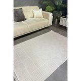 Halı sepeti Luxess Dizayn 1062 Bej Kaymaz Taban Kesme Yolluk Mutfak Halısı Modern Salon Halısı Diğer