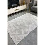 Halı sepeti Luxess Dizayn 1089 Gri Kaymaz Taban Kesme Yolluk Mutfak Halısı Modern Salon Halısı Diğer