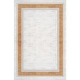 Halı sepeti Luxess Valeria 1074 Gold Halı Kilim Kaymaz Taban Yıkanabilir Salon Mutfak Kesme Yolluk Diğer