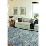 Halı sepeti Madrid 1005 Mavi Halı Kilim Kaymaz Taban Salon Mutfak Kesme Yolluk Makine Halısı Diğer