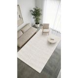 Halı Special Liora Kilim Beyaz Pamuk Dokuma Yumuşak Halı | Kaymaz Tabanlı, Yıkanabilen Modern Tasarımlı Kilim