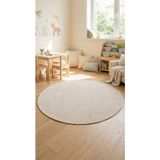 Halı Special Sisaly Yuvarlak Jüt Tarz Sisal Kilim|Tozumaz, Robot Süpürge, Antre,Mutfak Halısı-Modern