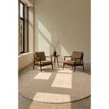 Halı Special Yuvarlak Mest Bej Premium Kadifemsi Halı Oturma Odası-Salon-Mutfak-Kaymaz Taban -Yıkanabilir - 200 x 200 cm