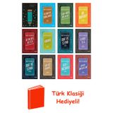 Halid Ziya Uşaklıgil 12 Kitap Seti + Türk Klasiği Hediye