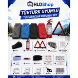 Halidi Eva Trafik Seti 4 Renk Muyaene Seti Ilk Yardım Seti