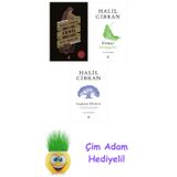 Halil Cibran 3 Kitap Seti + Çim Adam Hediye