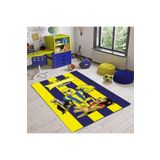 Halımax Cino 94 Şampiyon Sarı Lacivert Taraftar Kaymaz Tabanlı Çocuk Odası Halısı